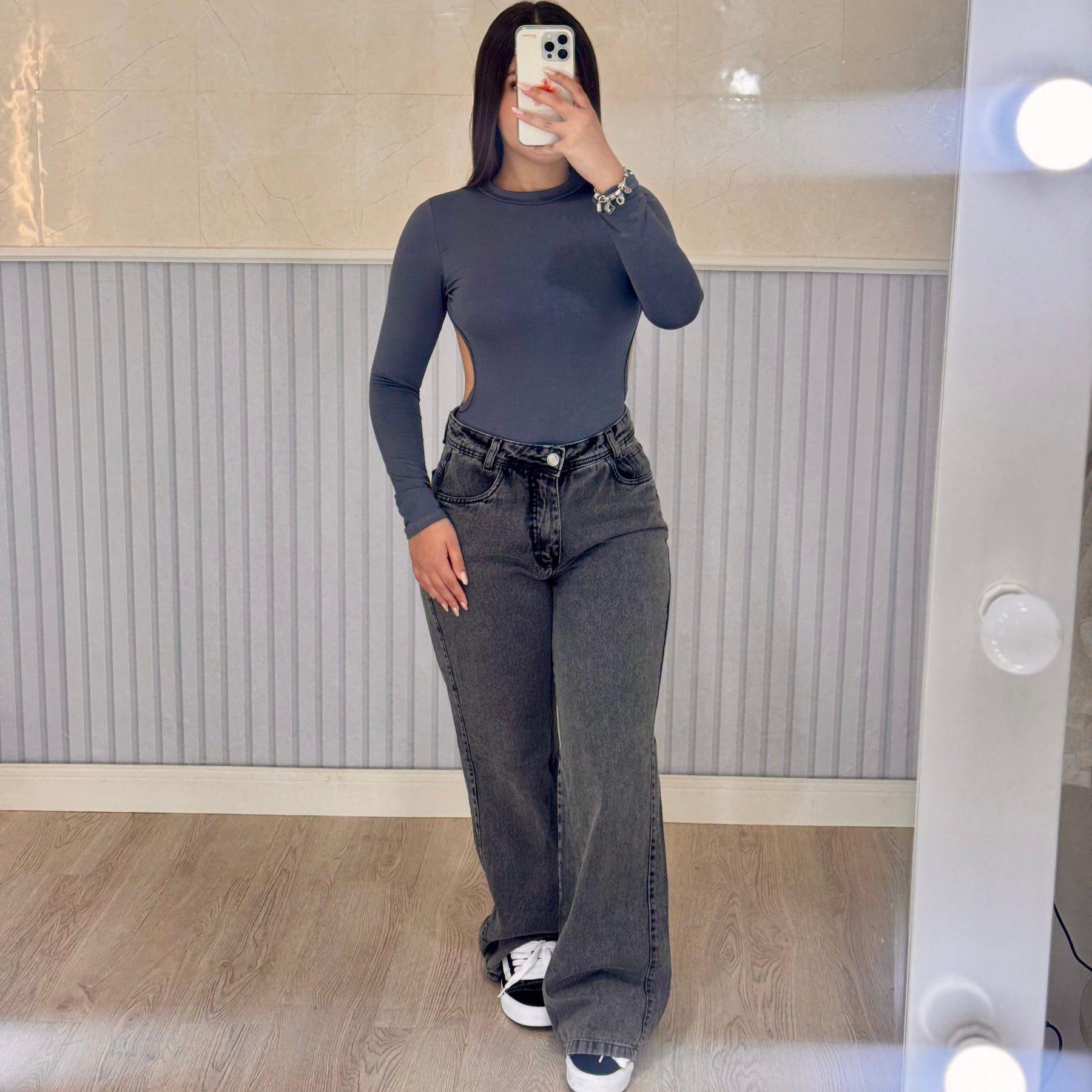 Wide Leg Jeans Estonada