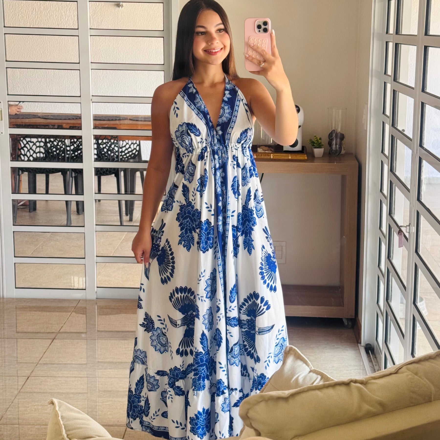 Vestido Indiano Longo Lara