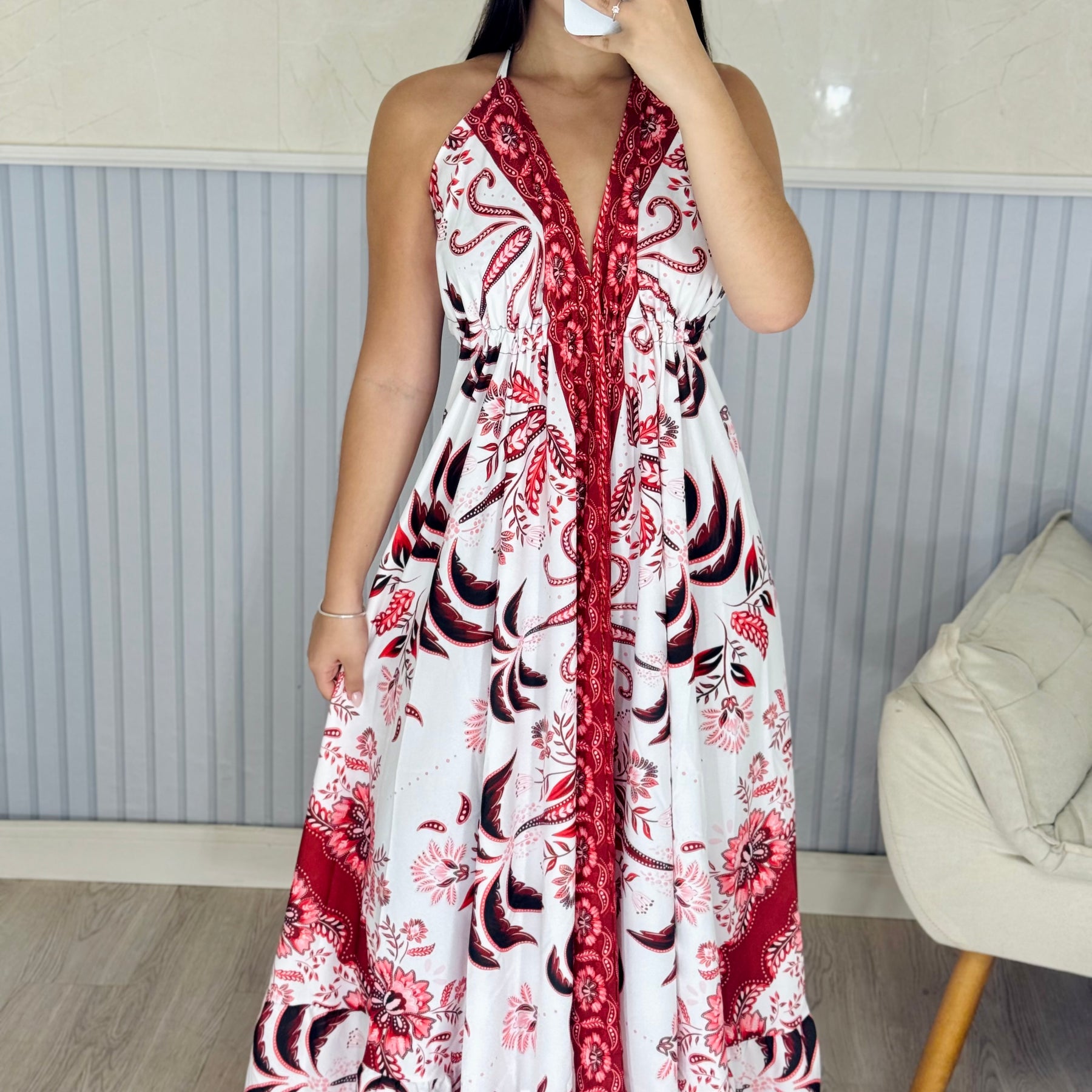 Vestido Indiano Longo Lara