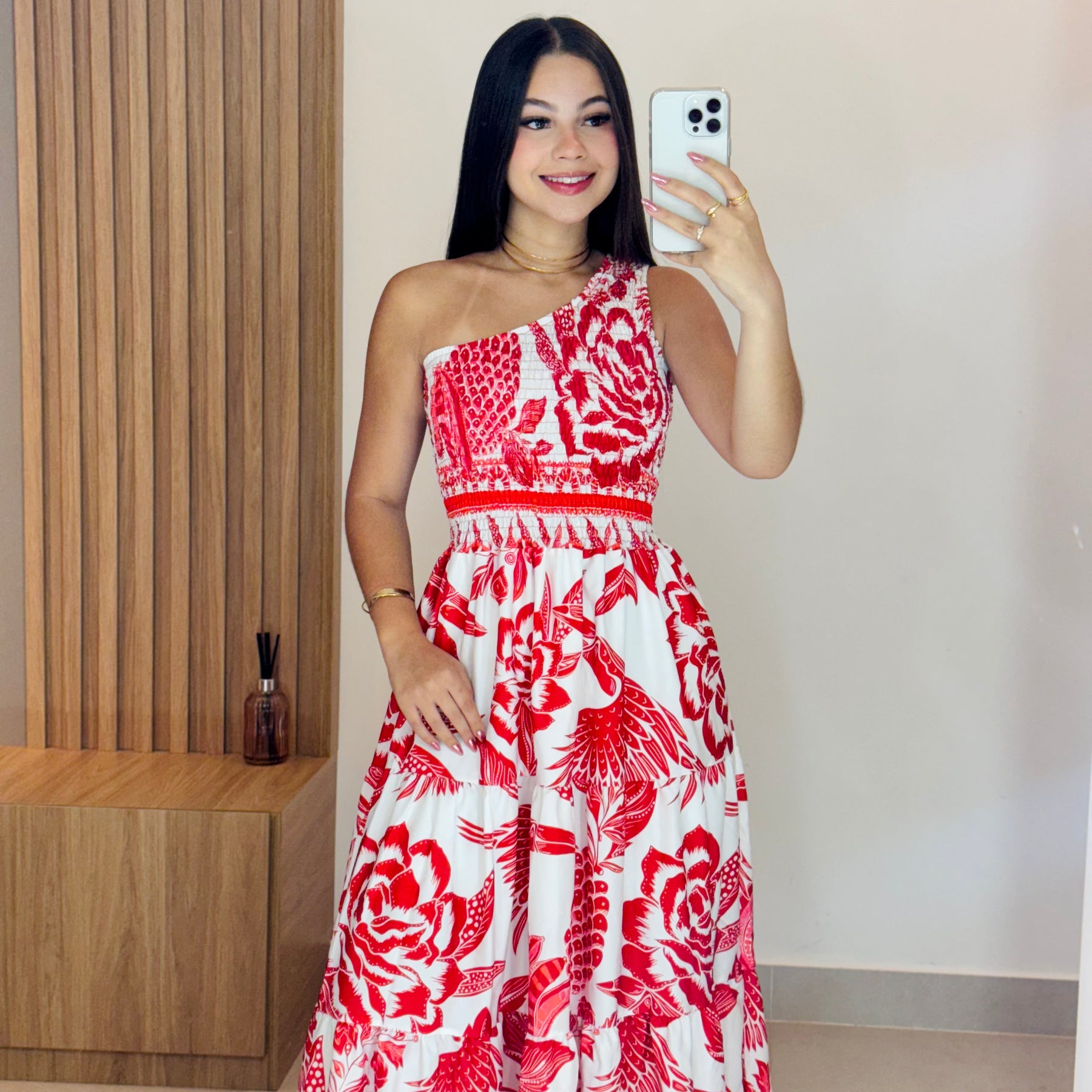 Vestido Lastex Longo Luiza