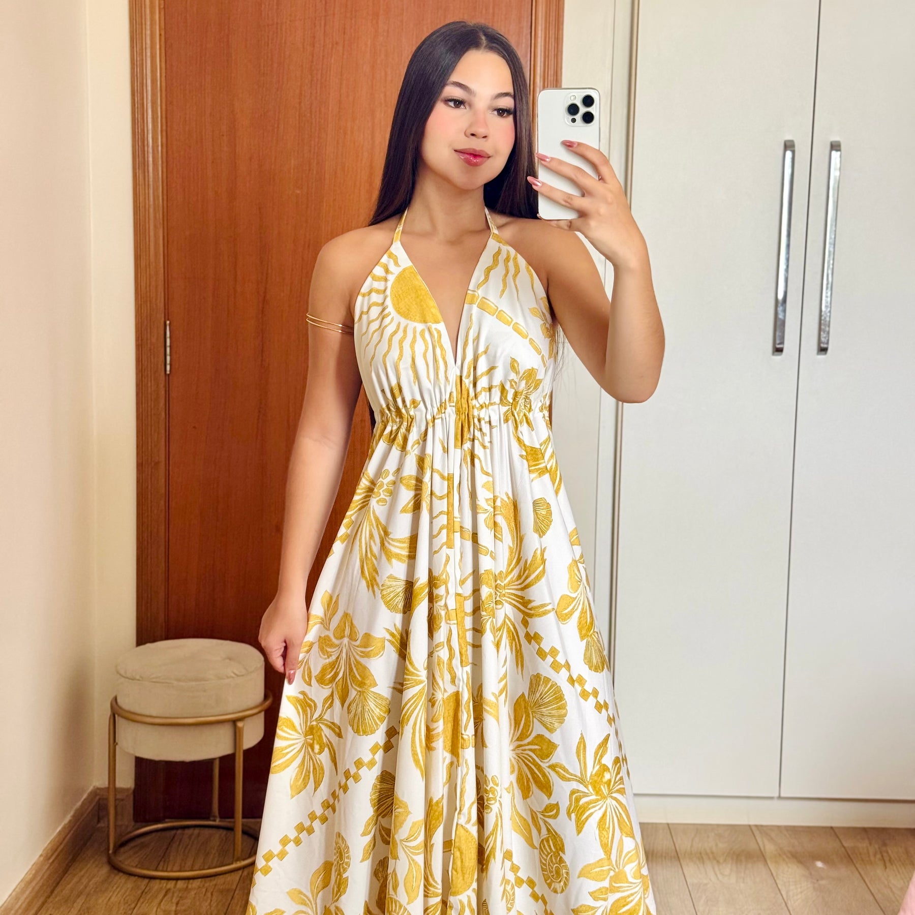 Vestido Indiano Longo Lara