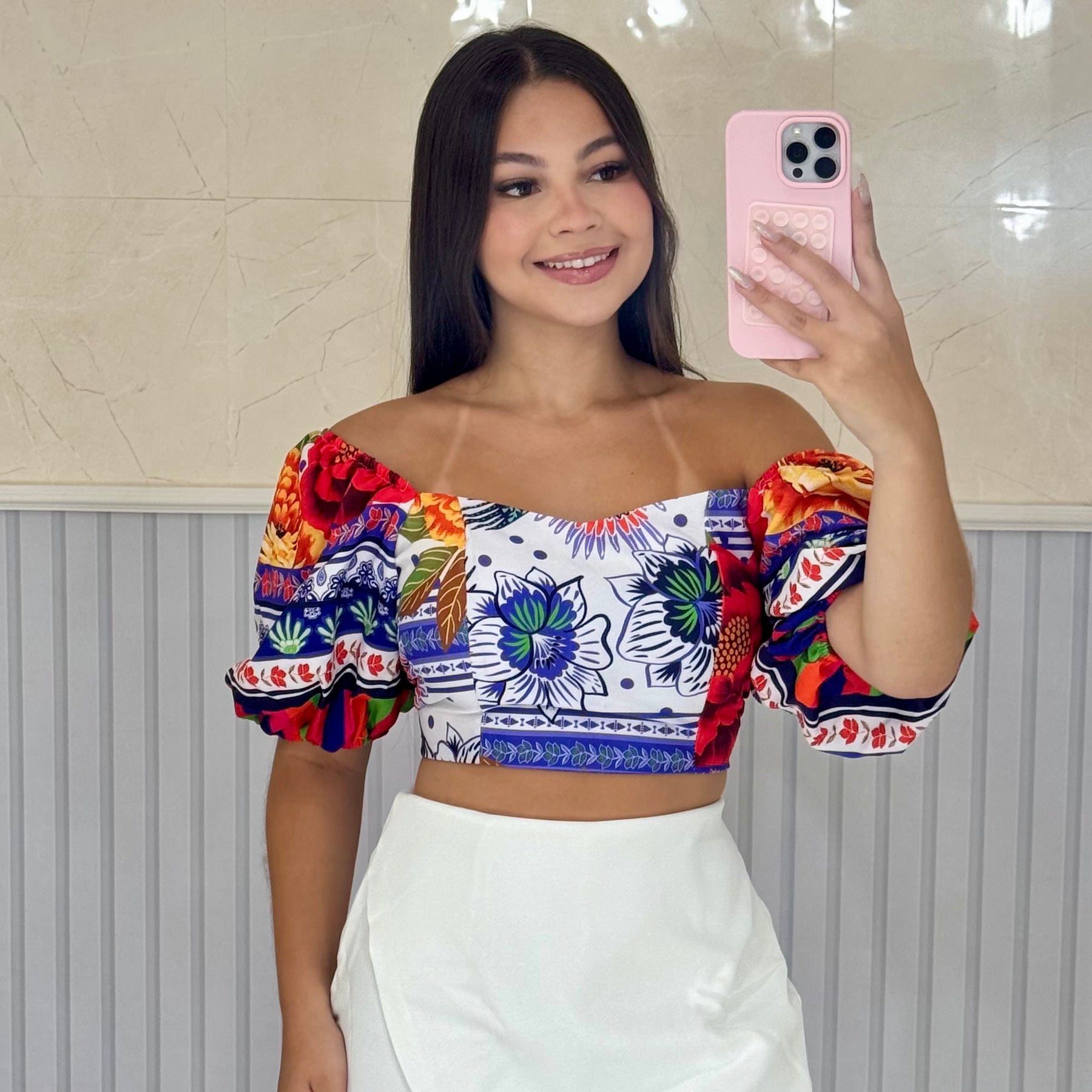 Cropped Estampado Encanto