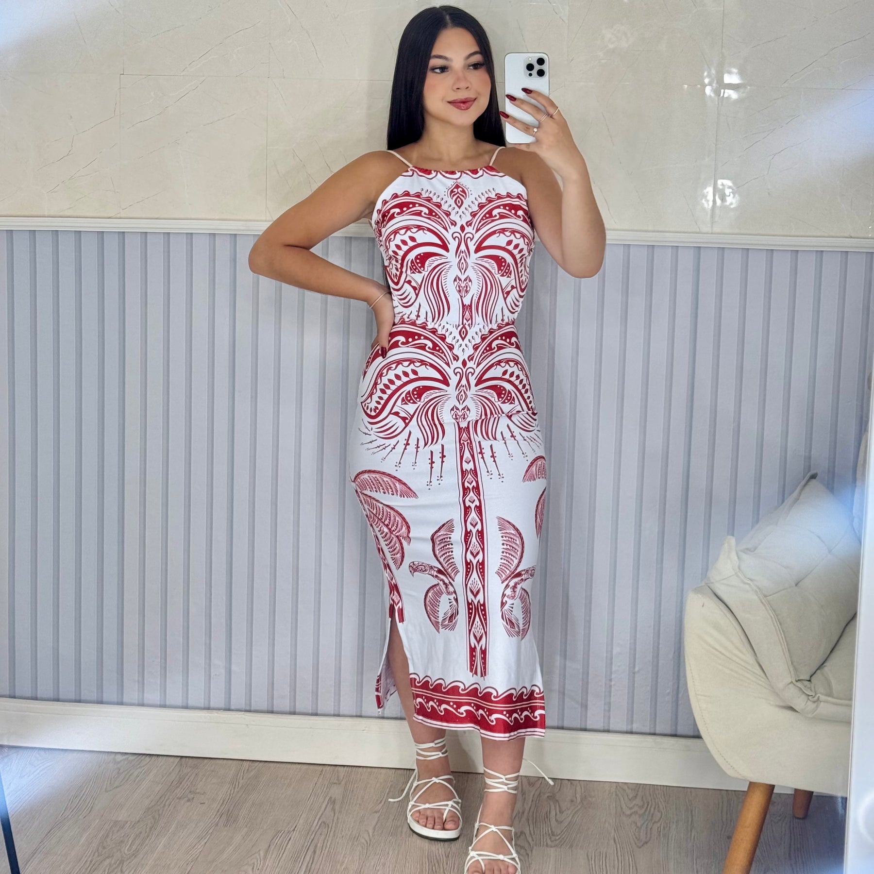 Vestido Midi Suplex Premium Vitória