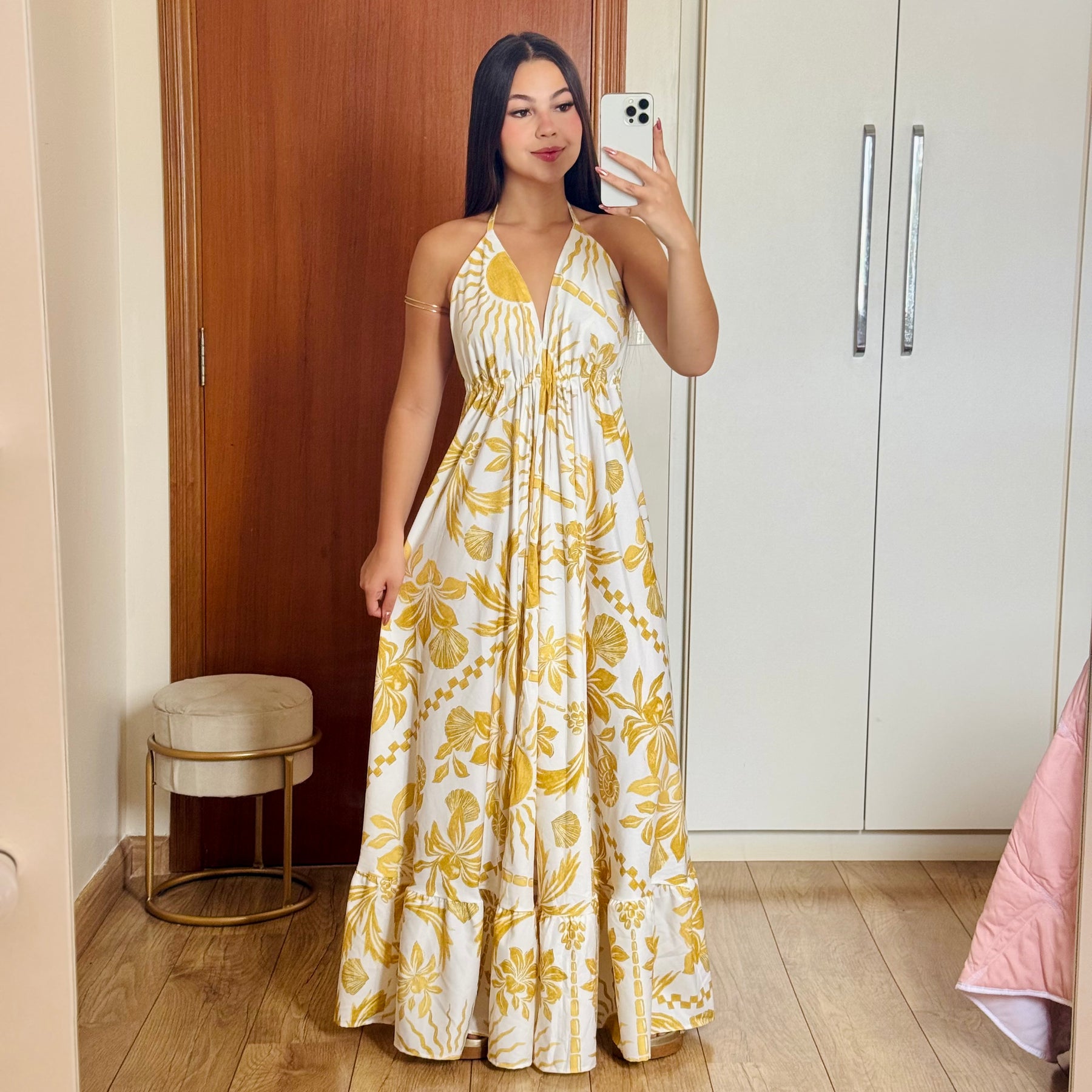 Vestido Indiano Longo Lara