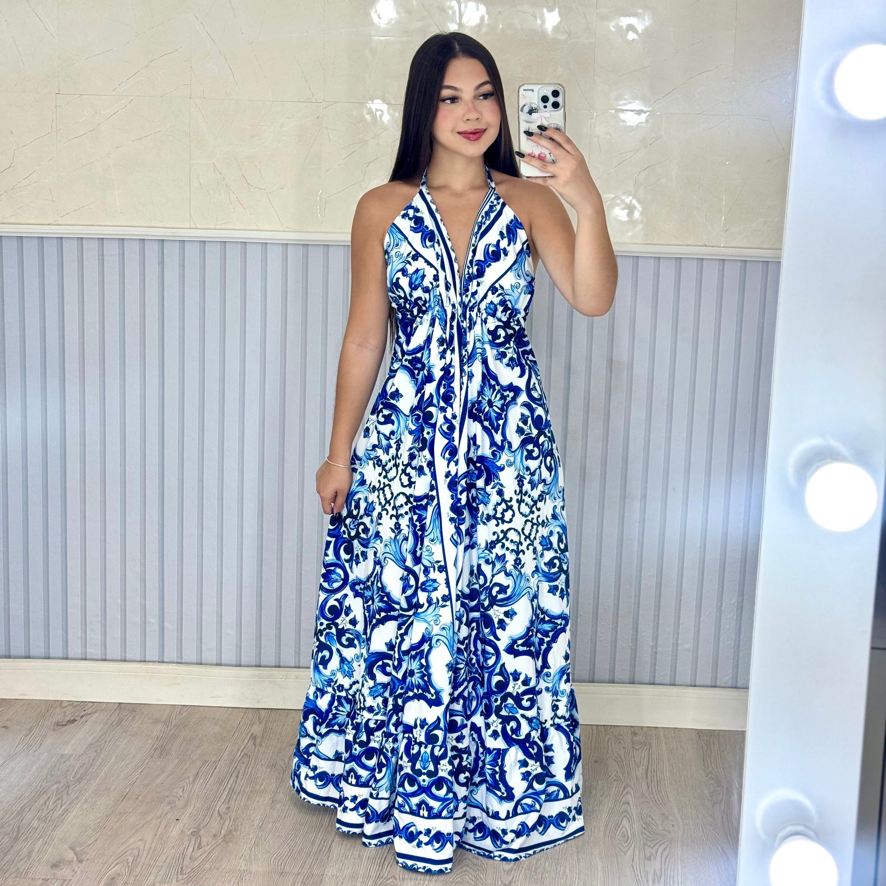 Vestido Indiano Longo Lara