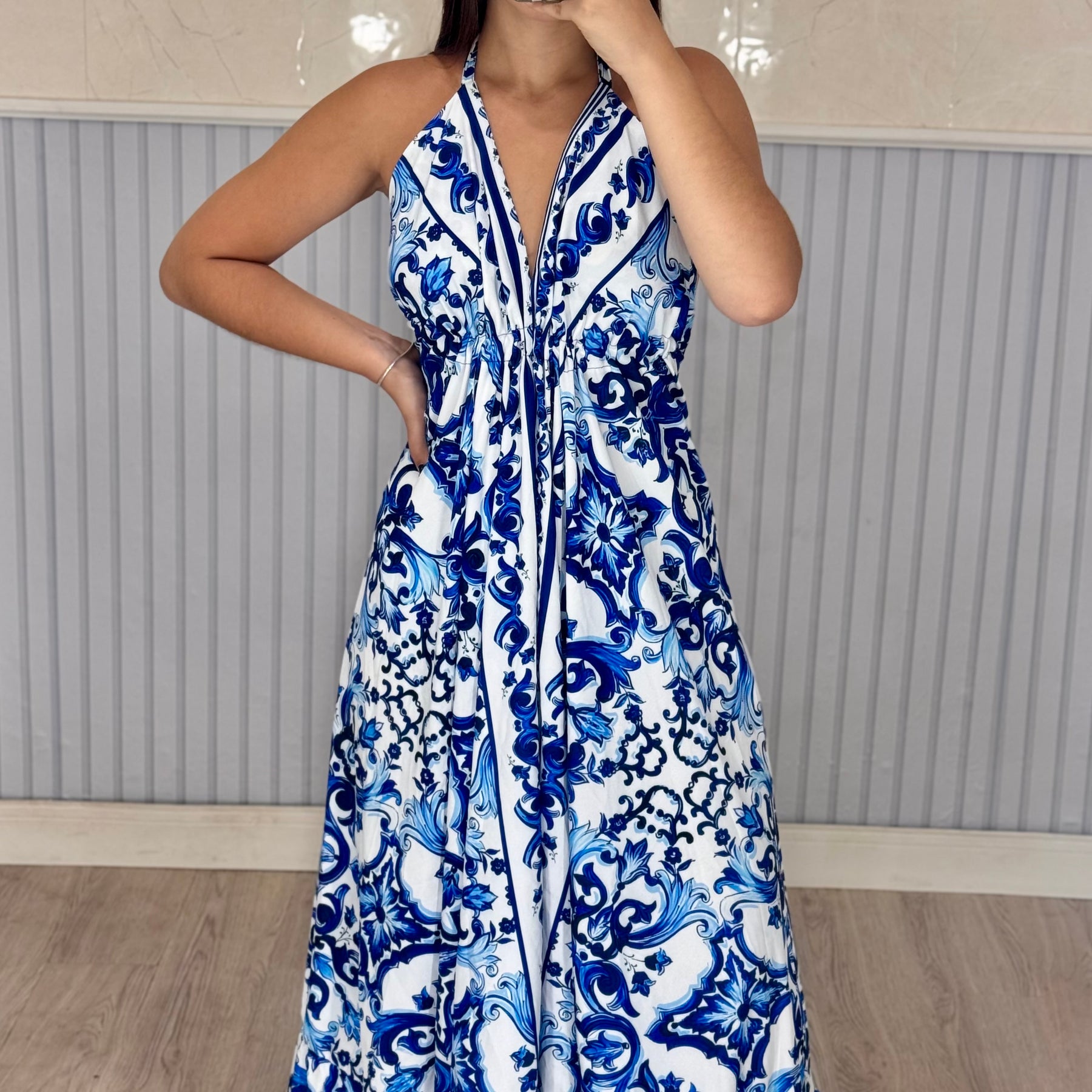 Vestido Indiano Longo Lara