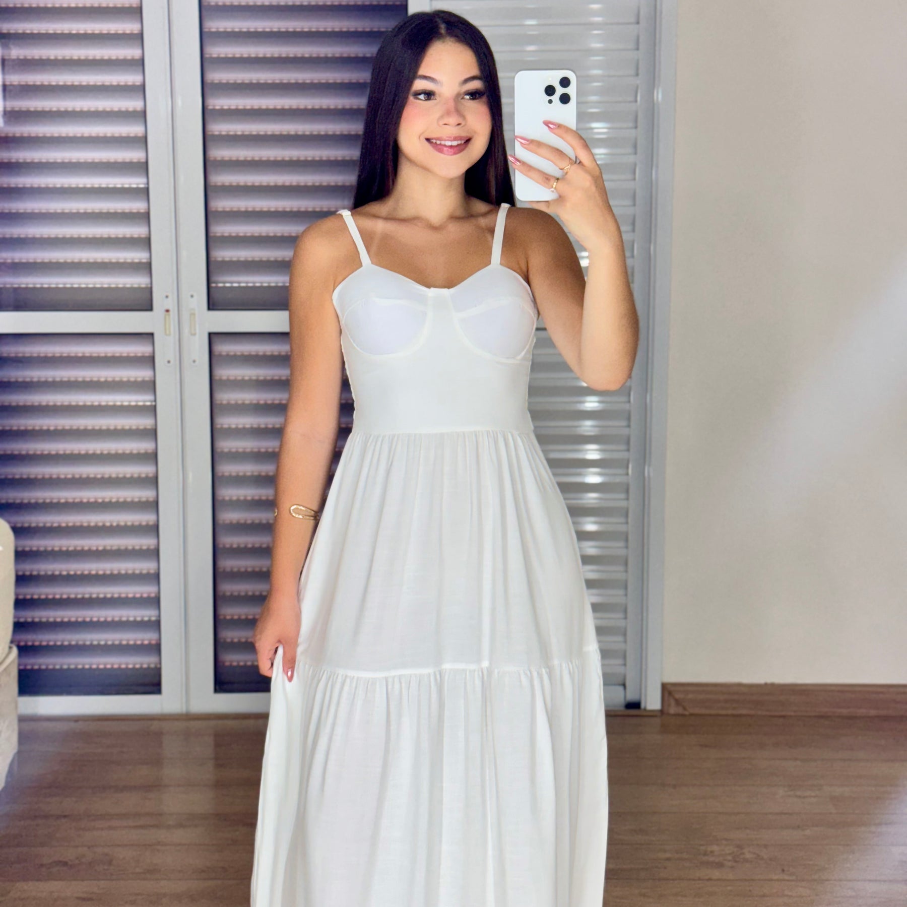 Vestido Longo Alça Jasmin