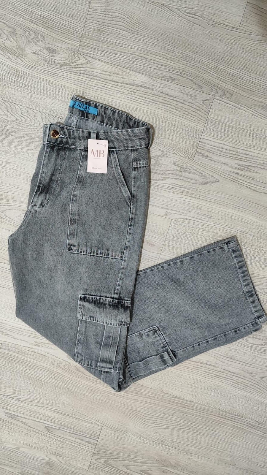 Wide Leg Cargo 4 Bolsos Estonada