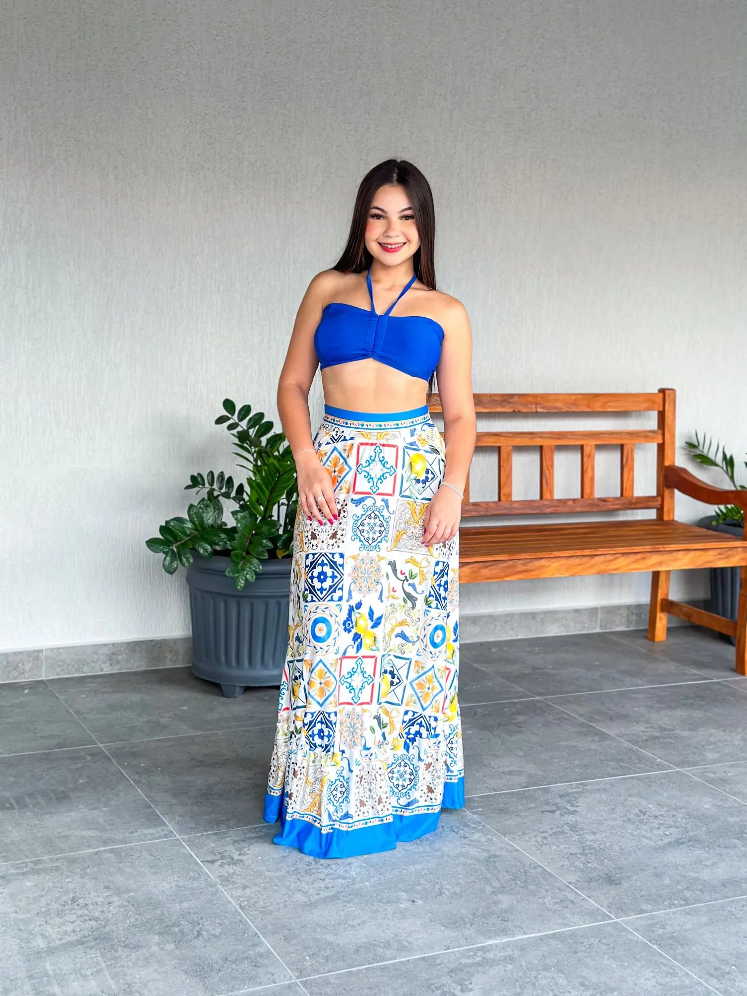 conjunto feminino, conjunto cropped e saia, conjunto cropped e kimono, conjunto para festa, conjunto de verão feminino, conjunto casual feminino