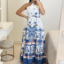 Vestido Longo Estampado Isabela *OUTLET*