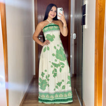 Vestido Longo Forrado Isabele