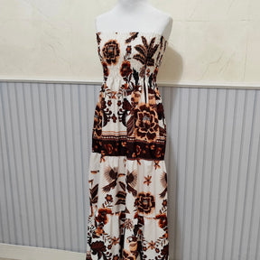 Vestido Longo Lastex Lauren