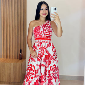 Vestido Lastex Longo Luiza