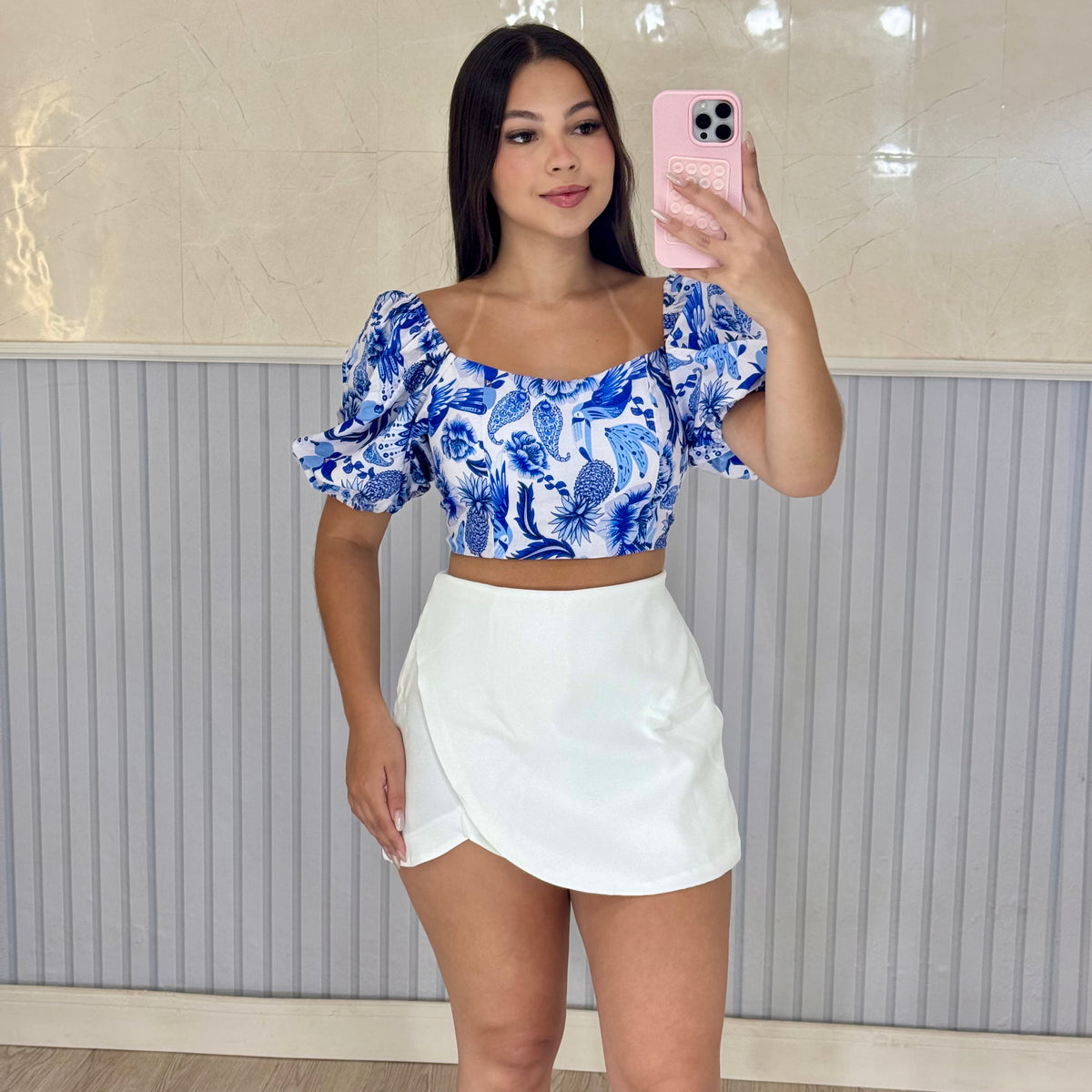 Cropped Estampado Encanto