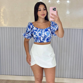 Cropped Estampado Encanto