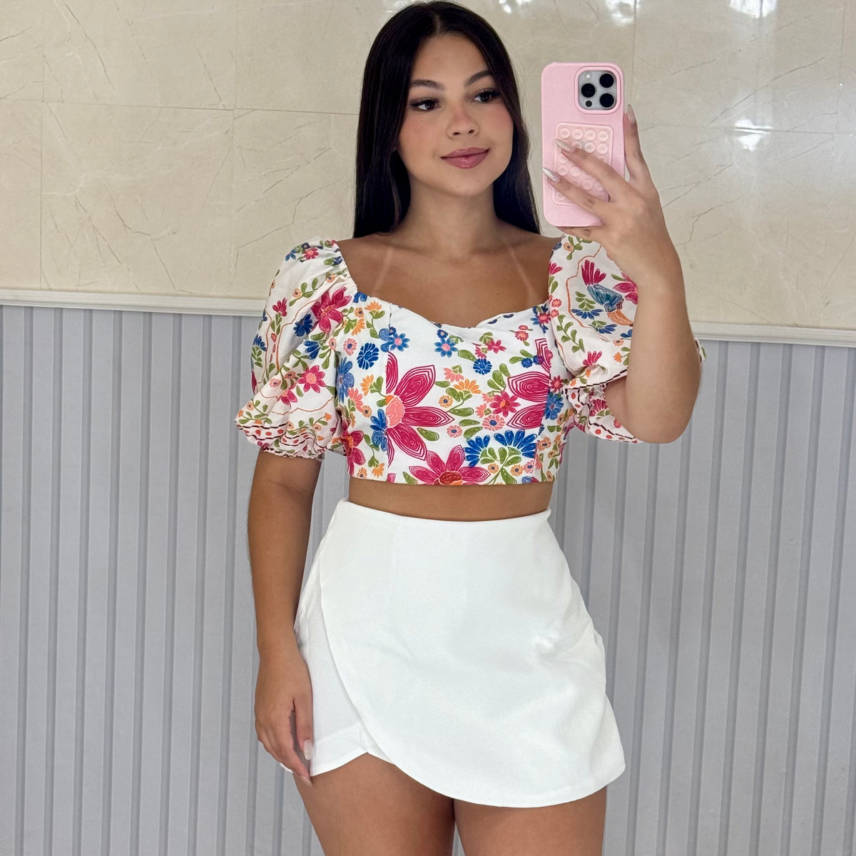 Cropped Estampado Encanto