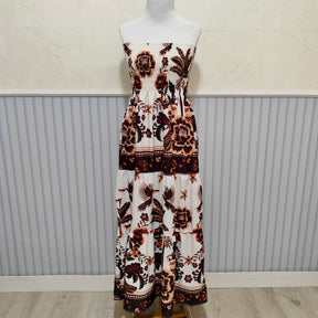 Vestido Longo Lastex Lauren