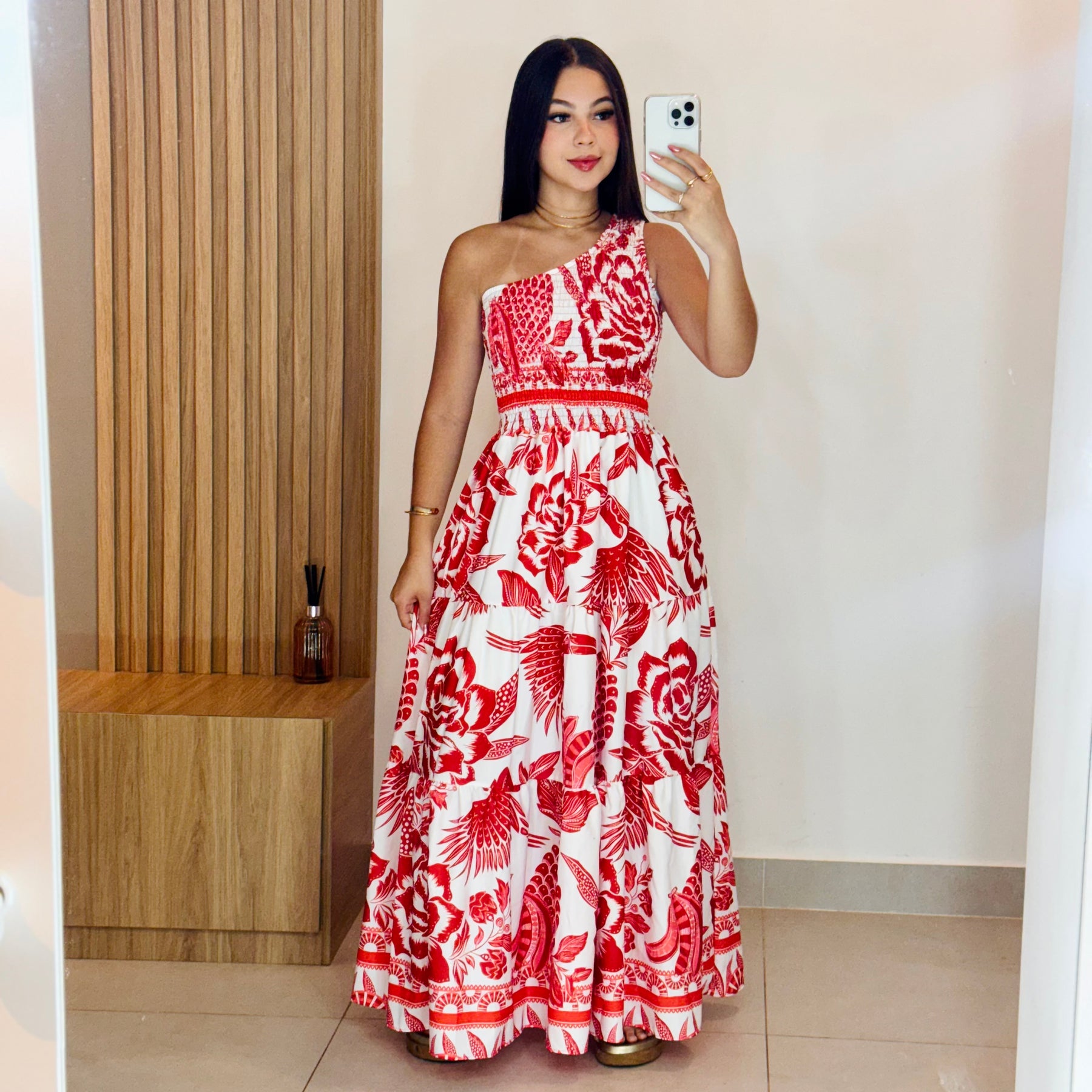 Vestido Lastex Longo Luiza