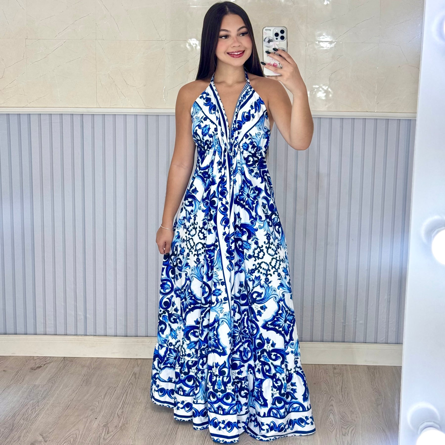 Vestido Indiano Longo Lara