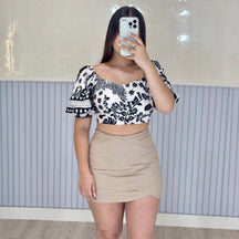 Cropped Estampado Encanto