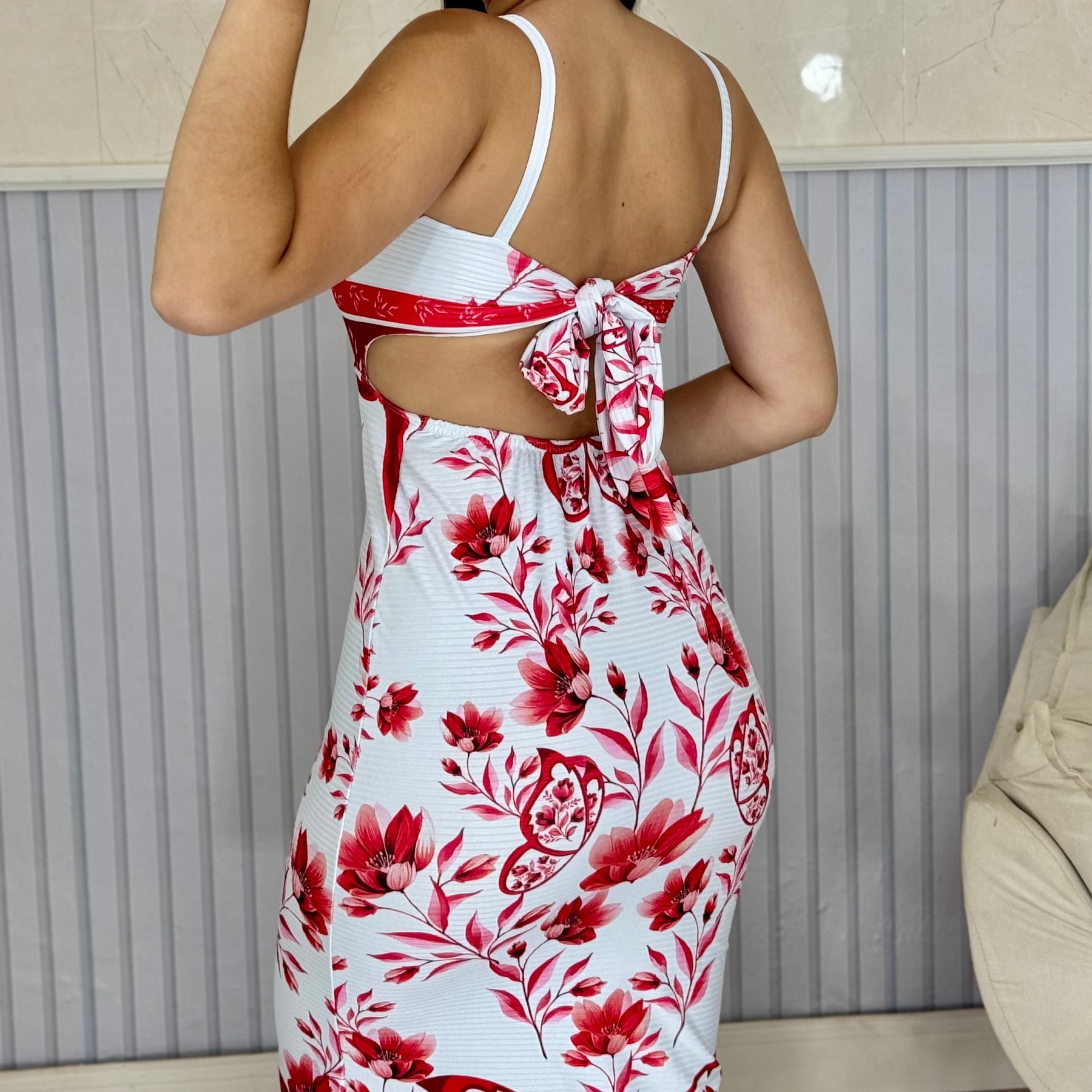 Vestido Canelado Max Midi Valen