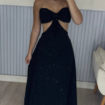 Vestido Longo Tomara Que Caia Strass Íris