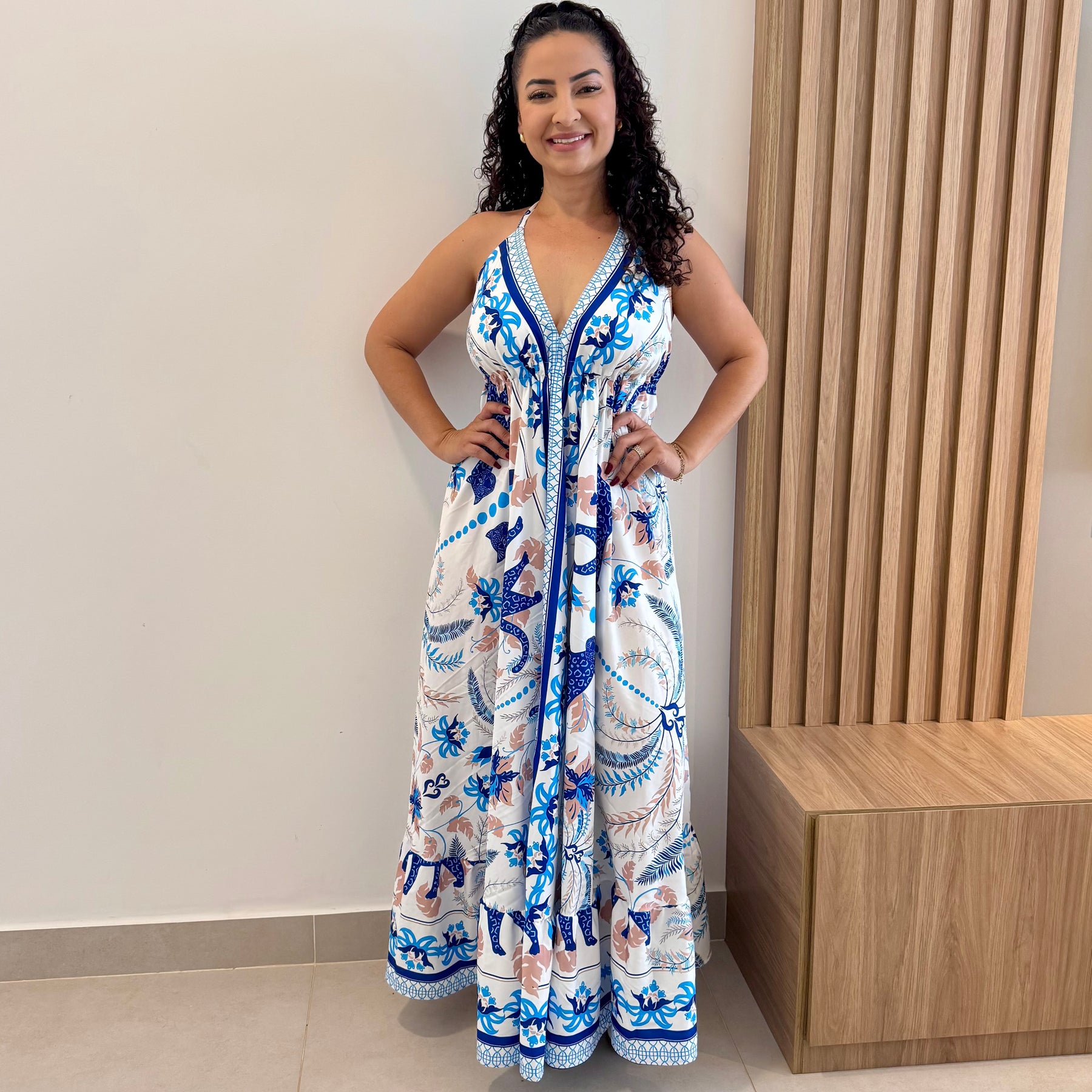 Vestido Indiano Longo Lara