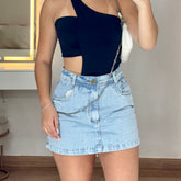 Saia Shorts Jeans
