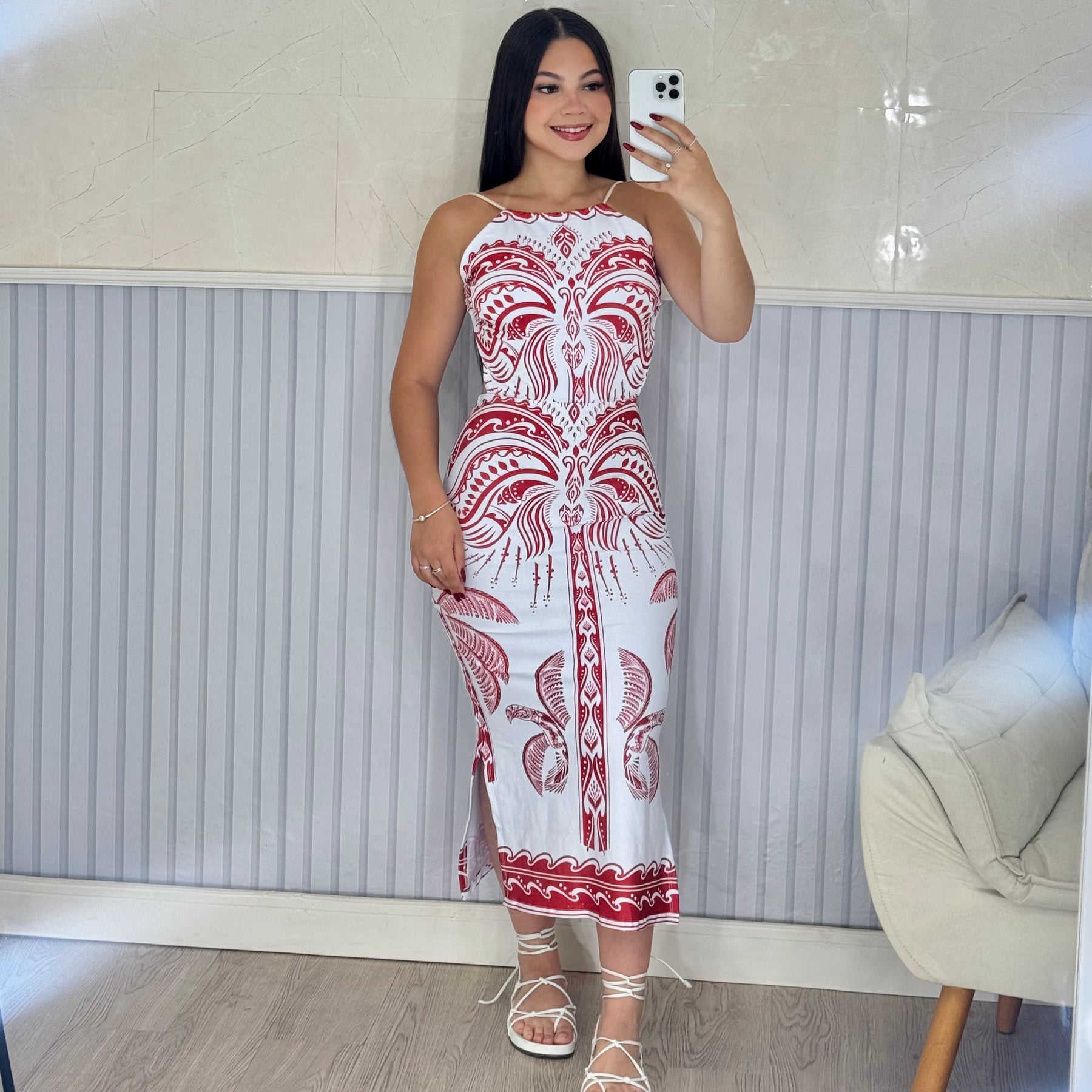 Vestido Midi Suplex Premium Vitória