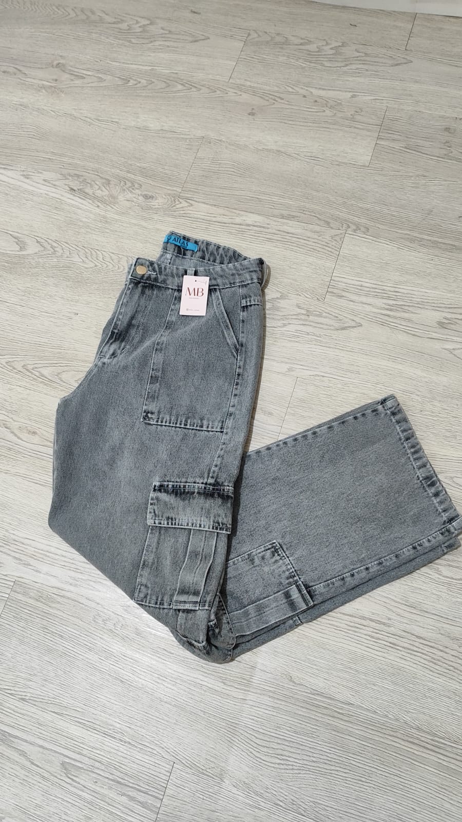 Wide Leg Cargo 4 Bolsos Estonada