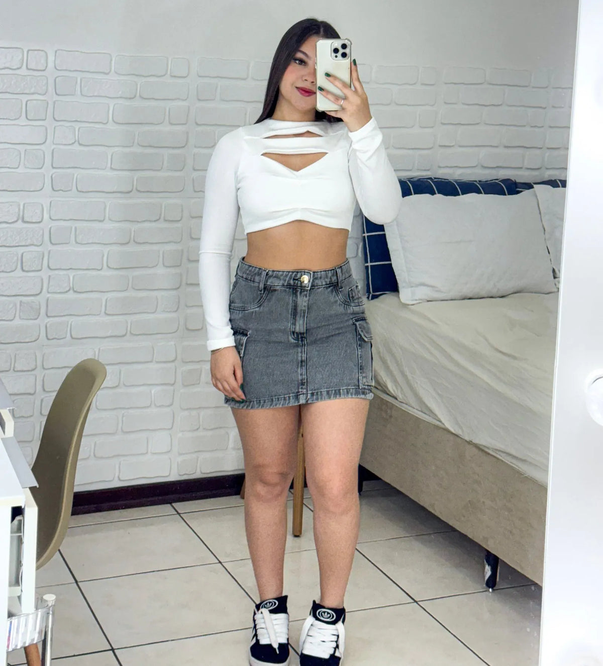 saia feminina, saia jeans, saia midi, saia curta, saia